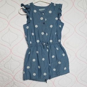 Polka dot romper